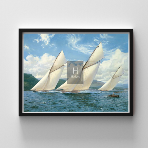 Britannia Racing Valkyrie III and Ailsa