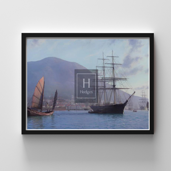 ‘Lothair' Loading Tea, Hong Kong, 1873