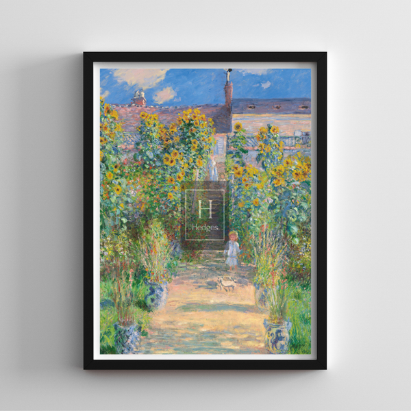 The Artist’s Garden at Vétheuil, 1881